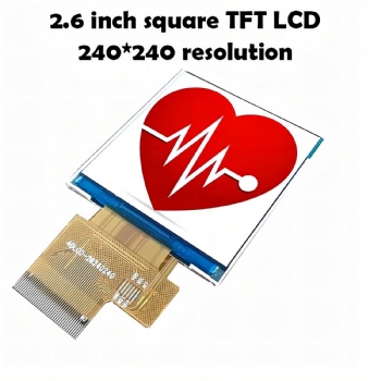 1.3inch 2.6 inch 2.89 inch 7.6 inch square LCD modules
