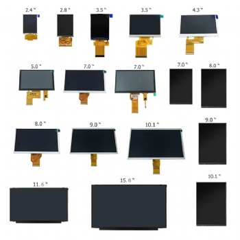 Customize LCD modules of different sizes