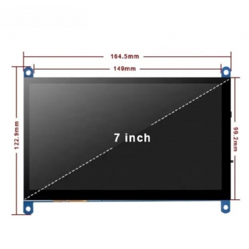 7 inch LCD kits for raspberry pi